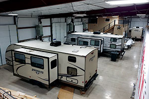 Training RVs at the NRVTA Campus