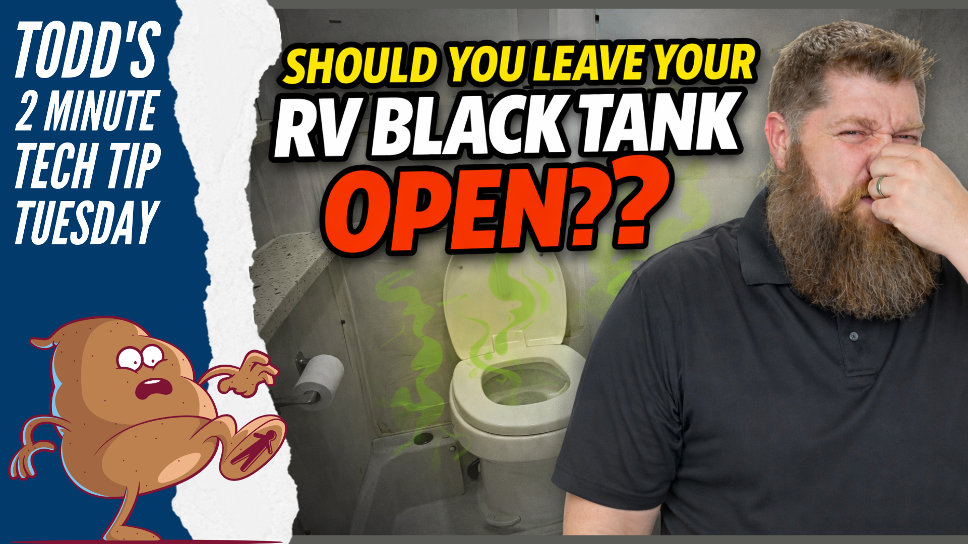 Featured image for “Should You Leave Your RV Black Tank Valve Open?”