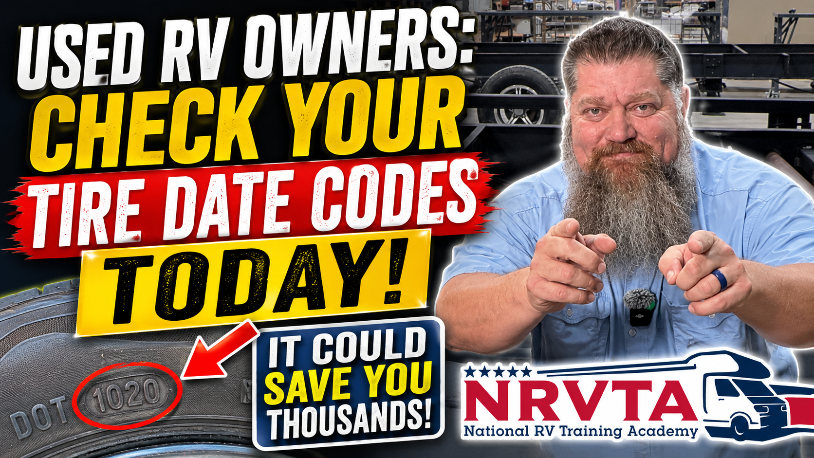 Featured image for “Why Checking RV Tire Date Codes Could Save You Thousands”