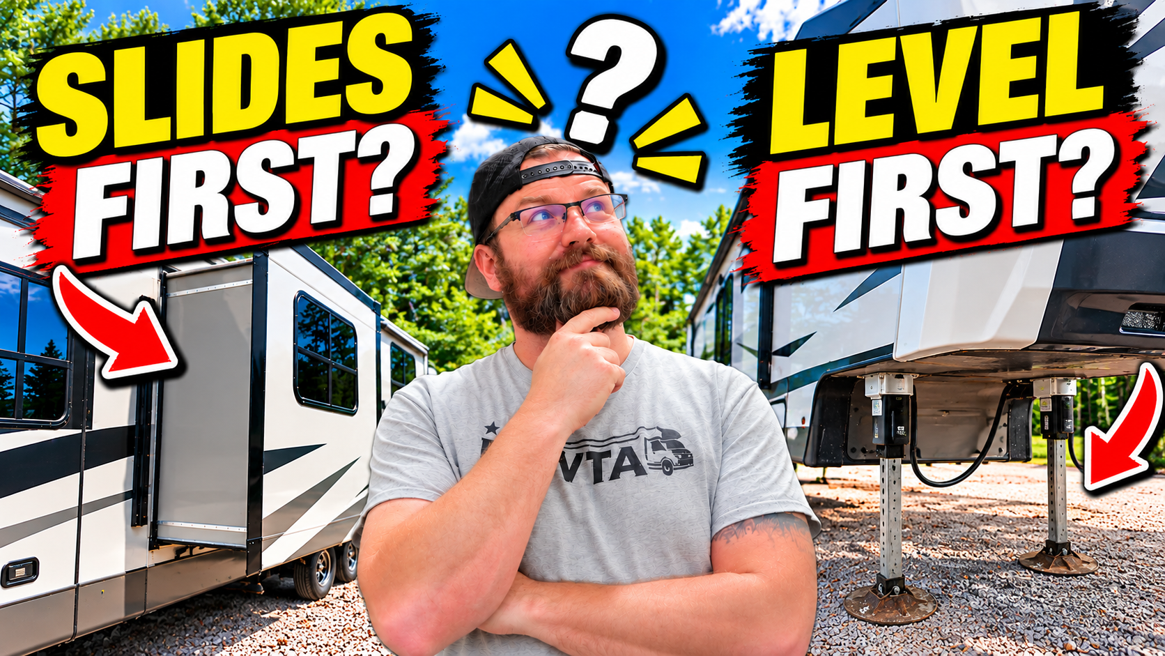 Featured image for “RV Slides BEFORE or AFTER Auto Level? It Depends!”